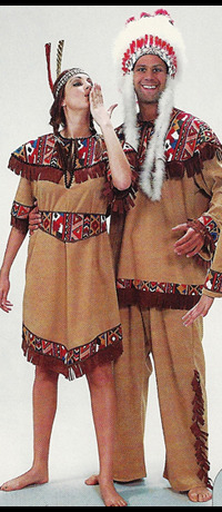 Indian Chief & Indian Lady