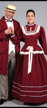 Victorian Lady & Man